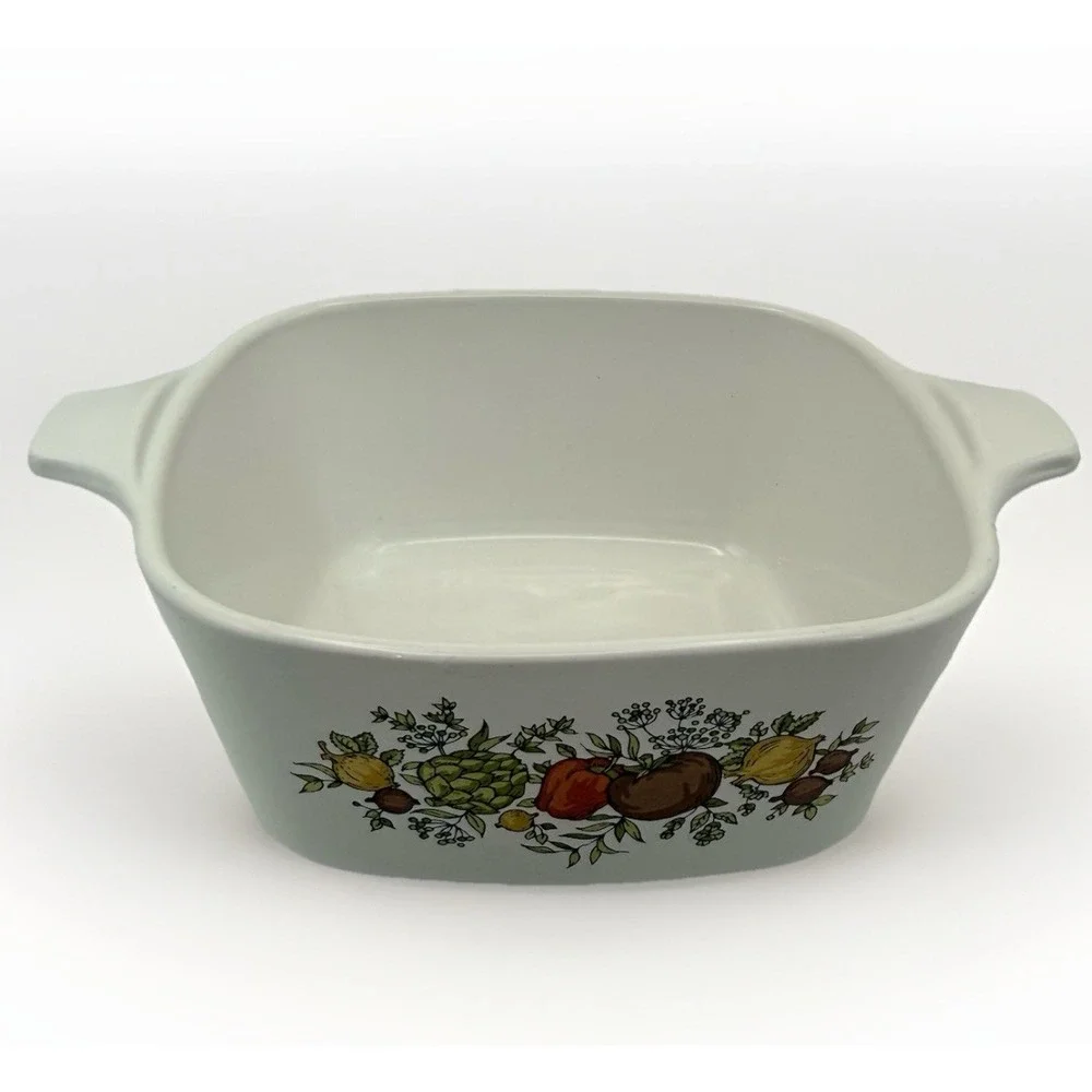 Vintage Corning Ware Spice of Life Mini Casserole Dish P-43-B No Lid 2 3/4 cup